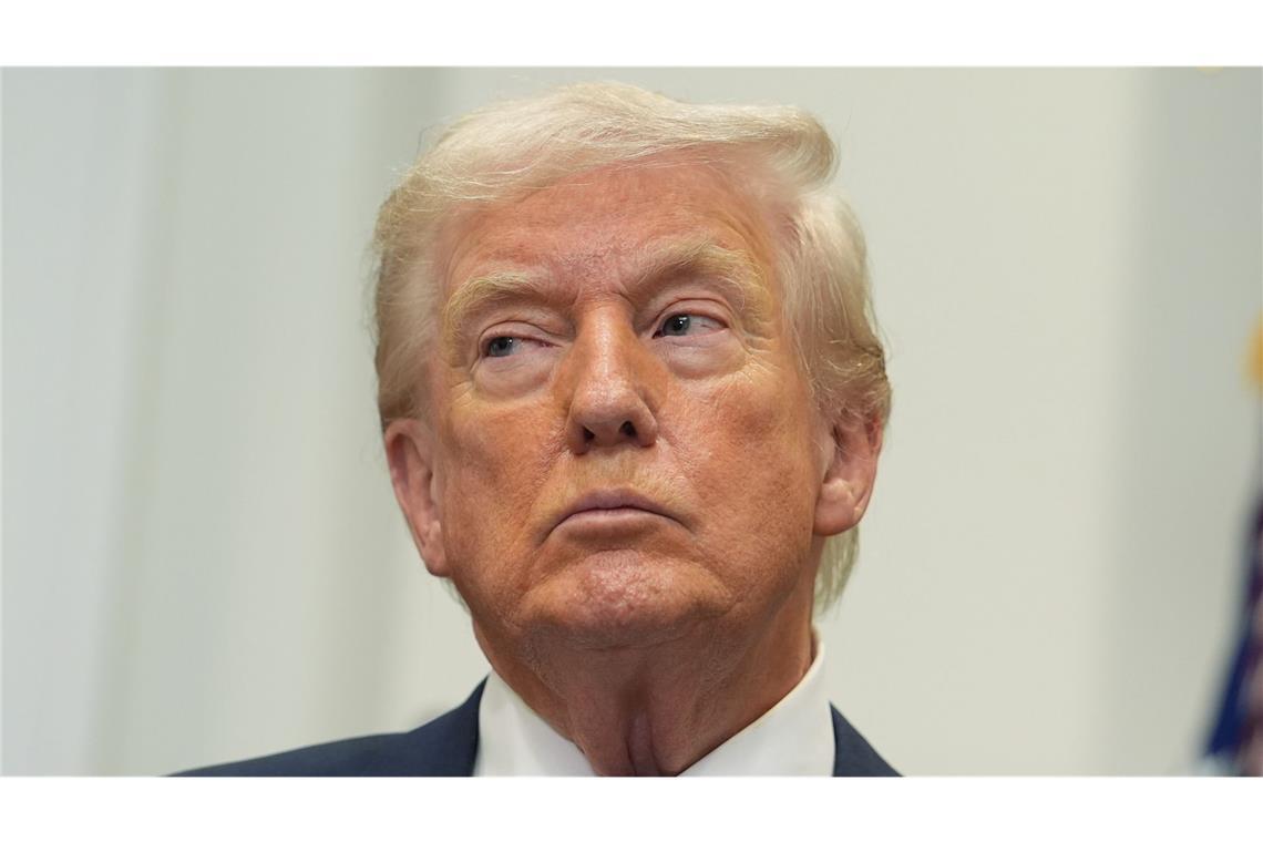 US-Präsident Trump. Strengere Einreiseregeln in die USA beschäftigen deutsche Urlauber (Archivfoto).