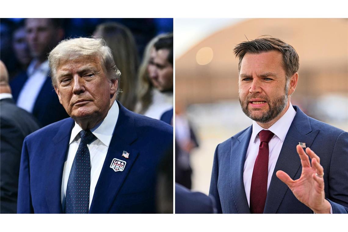 US-Präsident Trump und sein Vizepräsident JD Vance sollen das Abkommen elektronisch unterzeichnet haben.