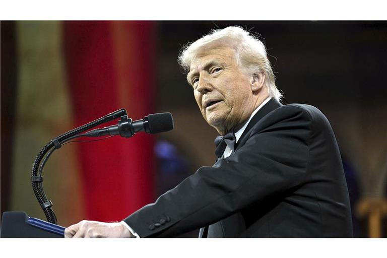 US-Präsident Trump will Bevölkerung beschwichtigen. (Symbolbild)