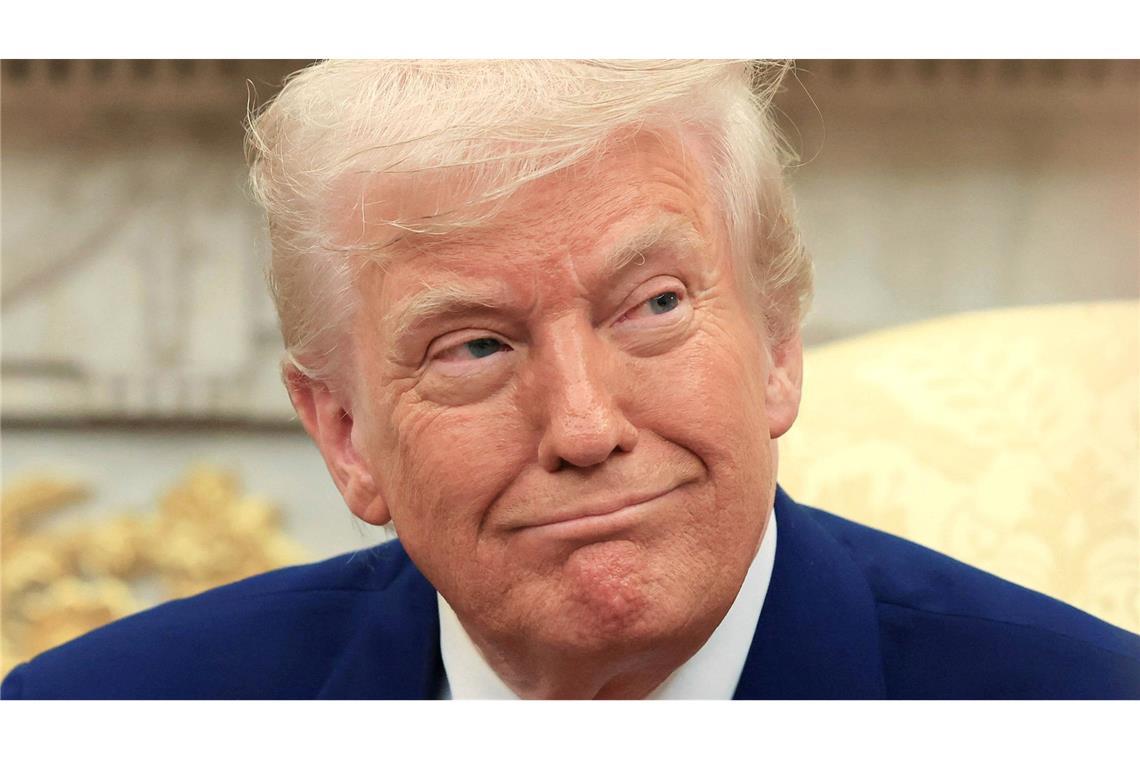 Make Duschen Great Again US-Präsident Trump will seine schönen Haare besser pflegen können. (Archivbild)
