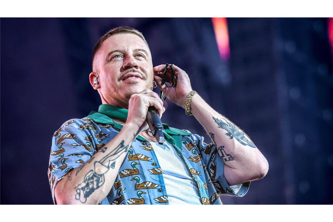 US-Rapper Macklemore positionierte sich bereits in der Vergangenheit gegen Israel. (Archivfoto)
