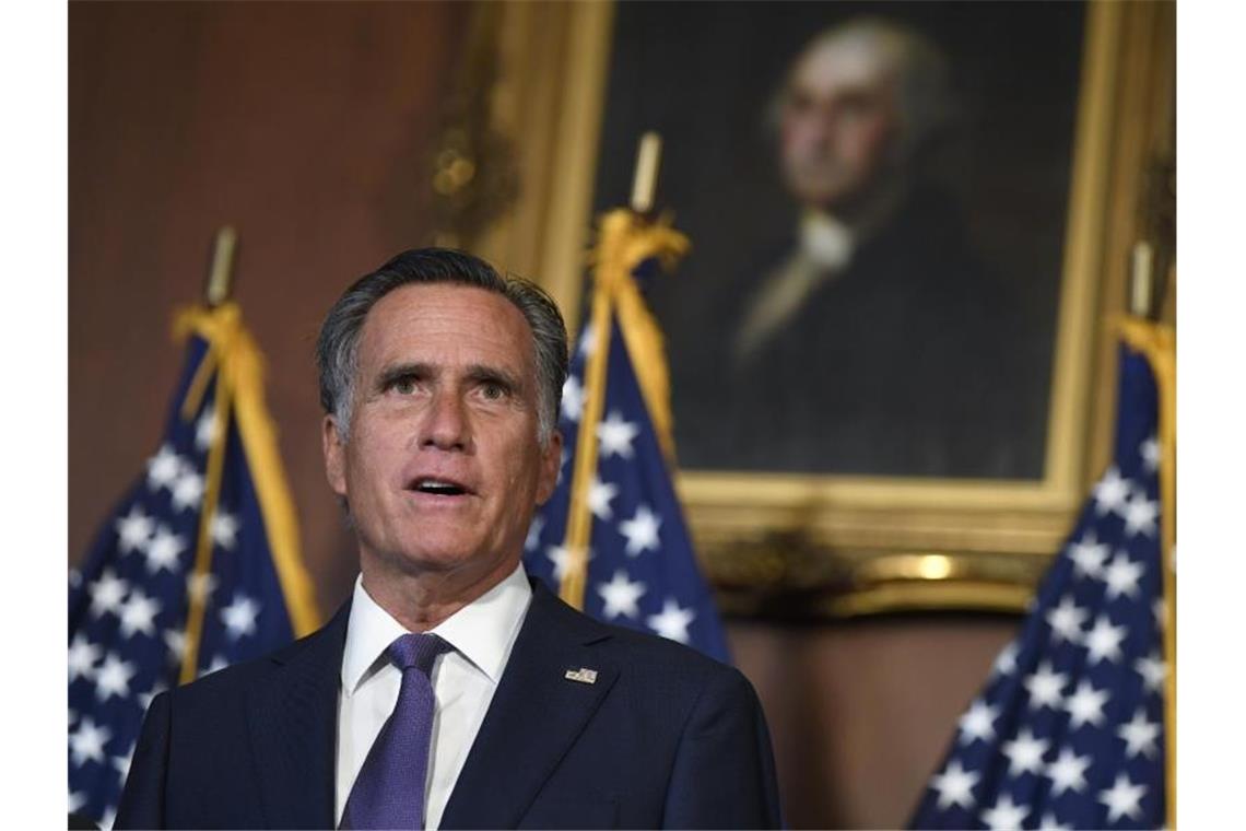 Russland reagiert mit Genugtuung auf US-Truppenabzug US-Senator Mitt Romney kritisiert Trumps Abzugspläne aus Deutschland heftig. Foto: Susan Walsh/AP/dpa