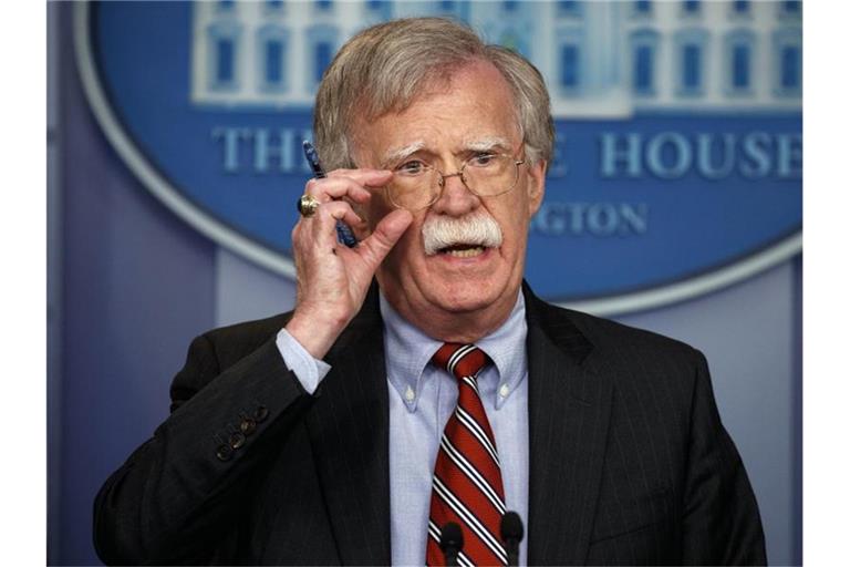 US-Sicherheitsberater John Bolton im Weißen Haus. Foto: Evan Vucci/AP