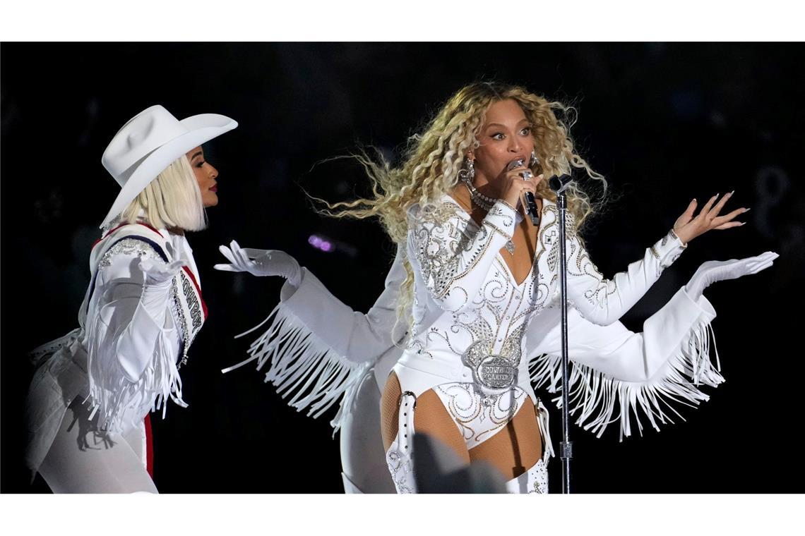 Quarterback-Star läuft bei Netflix-NFL-Premiere zu Rekord US-Superstar Beyoncé trat in der Halbzeitpause auf.