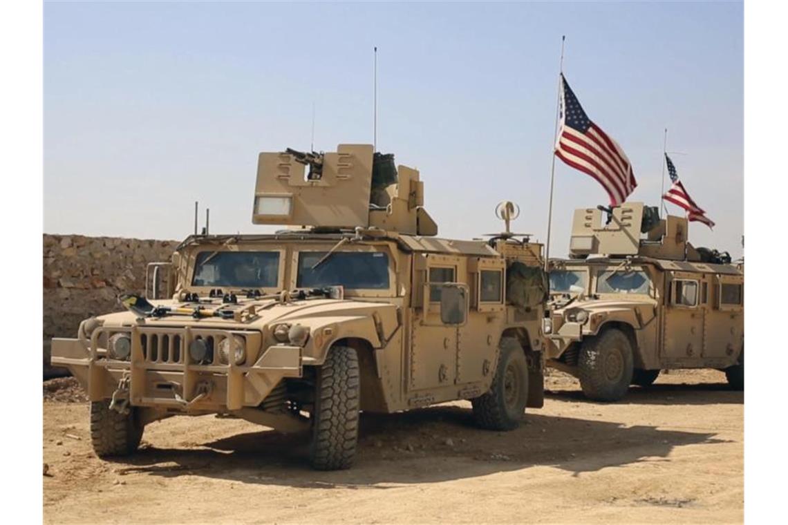 US-Truppen in Syrien: Der Abzug der Amerikaner machte den Weg für die türkischen Angreifer frei. Foto: ---/AP/dpa