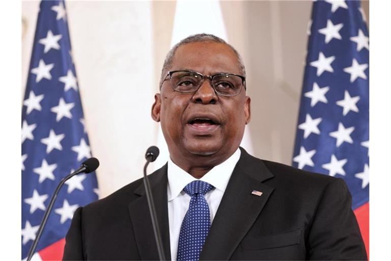 US-Verteidigungsminister Lloyd Austin befürchtet einen Angriff Russlands auf die Ukraine. Foto: Leszek Szymanski/PAP/dpa