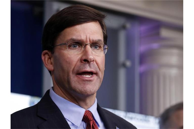 US-Verteidigungsminister Mark Esper: „Rassismus ist eine Realität in Amerika.“. Foto: Alex Brandon/AP/dpa