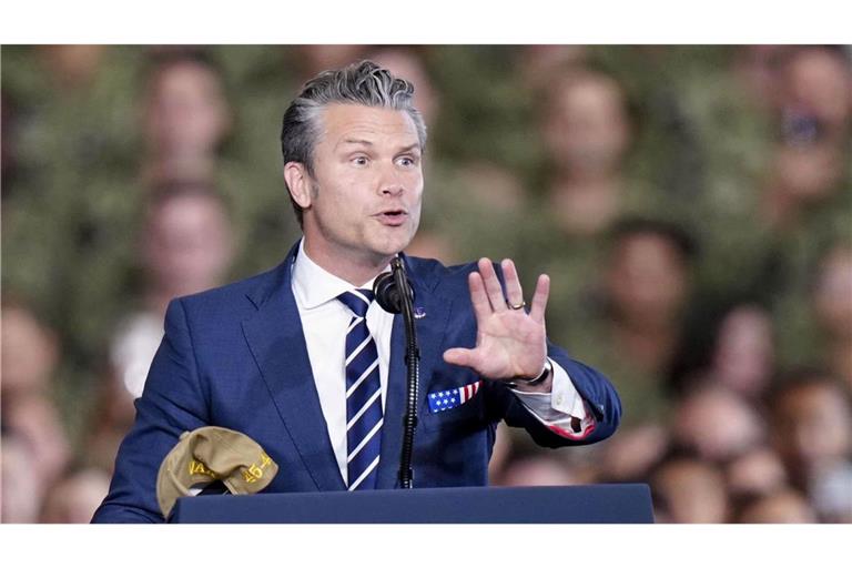 US-Verteidigungsminister Pete Hegseth hat eine Militäroperation in der Karibik angekündigt (Archivbild).