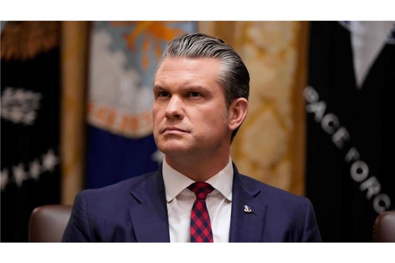 US-Verteidigungsminister Pete Hegseth informierte auf X. (Archivbild)