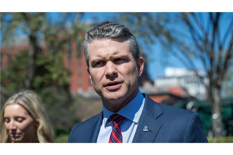 US-Verteidigungsminister Pete Hegseth steht unter Druck. (Archivbild)