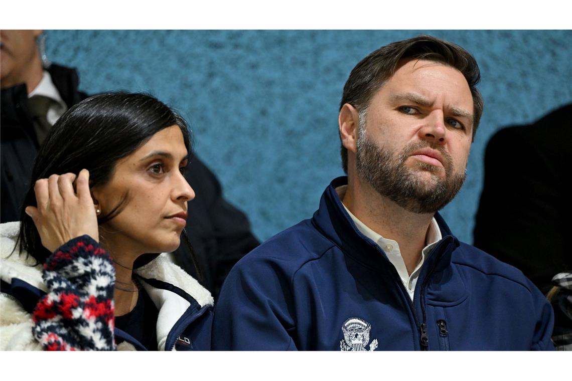 US-Vizepräsident JD Vance war in den ersten Olympia-Tagen zu Gast.