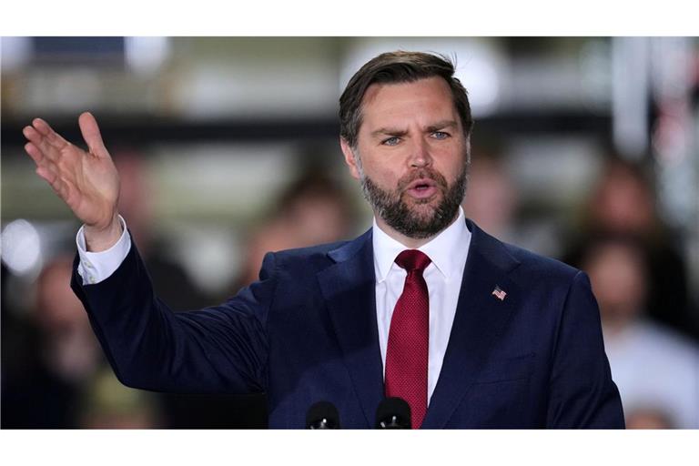 US-Vizepräsident JD Vance wird kurz vor der Parlamentswahl in Ungarn zu einem offiziellen Besuch in Budapest erwartet. (Archivbild)