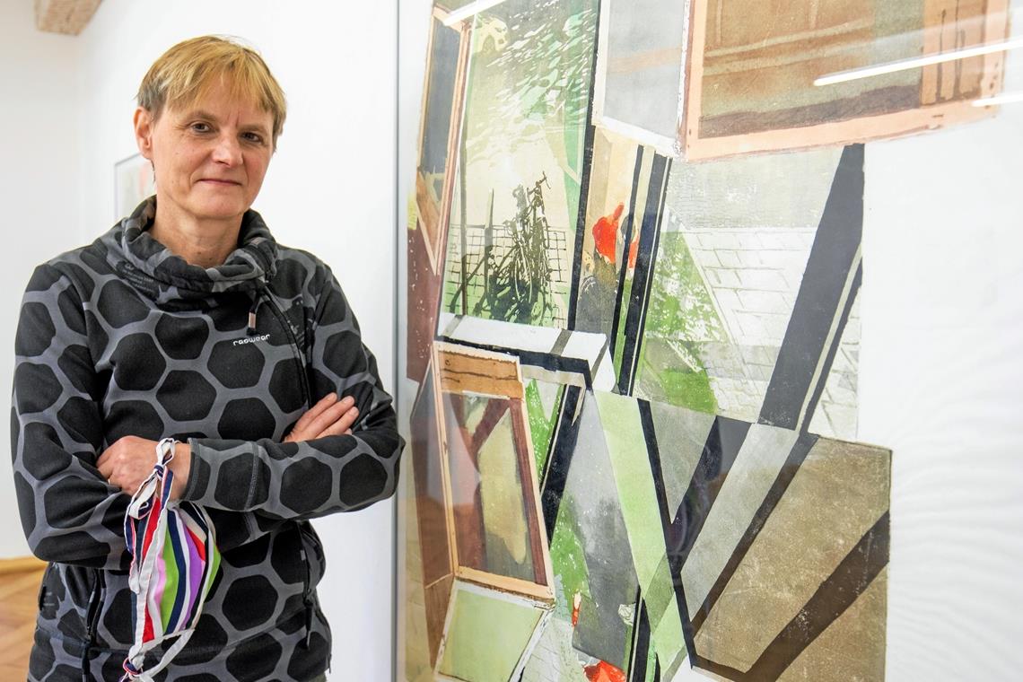Galerie der Stadt Backnang offen Uta Zaumseils „Nachtflüge“ sind ab heute wieder in der Galerie der Stadt Backnang zu sehen. Foto: A. Becher