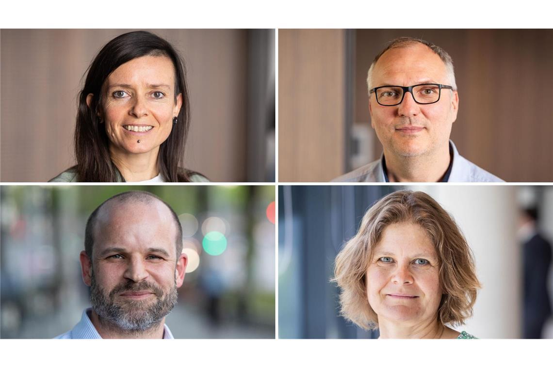 Ute Kirschbaum, Björn Richert (oben), Thomas Bigga und Gisela Günther (unten) haben zusammen mit anderen an unserer Umfrage teilgenommen – und ziehen ein gemischtes Fazit.