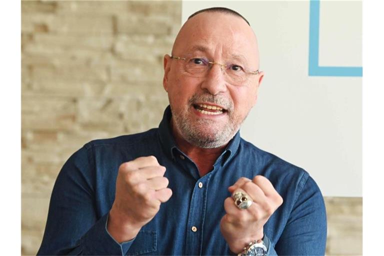 Uwe Hück, früherer Porsche-Gesamtbetriebsratschef und ehemaliges SPD-Mitglied, Mitinitiator der Partei „Bürgerbewegung für Fortschritt und Wandel“. Foto: Uli Deck/dpa/Archivbild