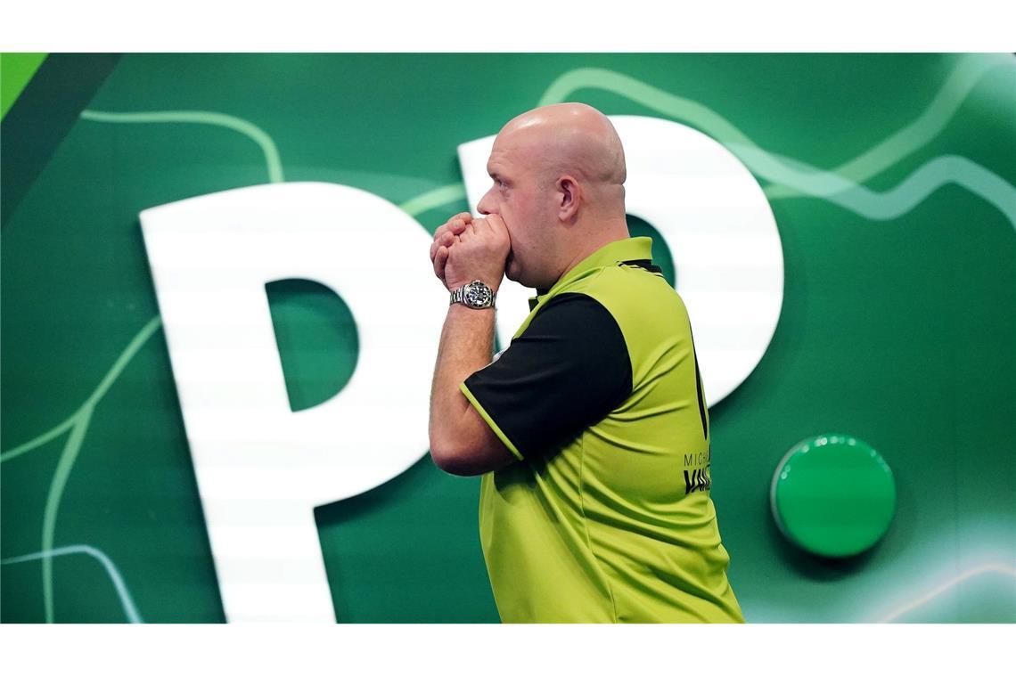 Dominant ins Endspiel: Van Gerwen und Littler um WM-Titel Van Gerwen dominiert im Halbfinale.