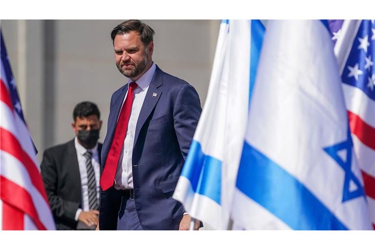 Vance spricht über den Stand der Gaza-Verhandlungen.