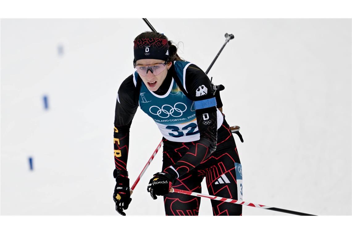 Vanessa Voigt hat bei Olympia noch nicht einmal daneben geschossen.