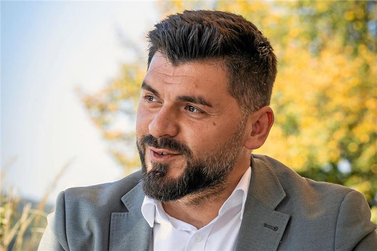 Vatan Ukaj will zwischen verschiedenen Interessen vermitteln. Foto: Alexander Becher