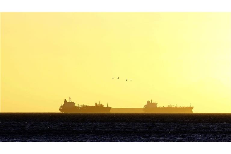 Venezuela, Lecheria: Eine Gruppe von Öltankern  (Archivbild).