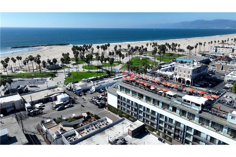 Venice Beach in Los Angeles – einer der Austragungsorte der Olympischen Spiele 2028. (Archivbild)