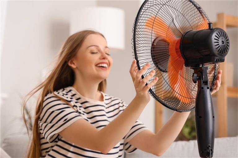 Ventilatoren sorgen für Abkühlung - aber um welchen Preis?