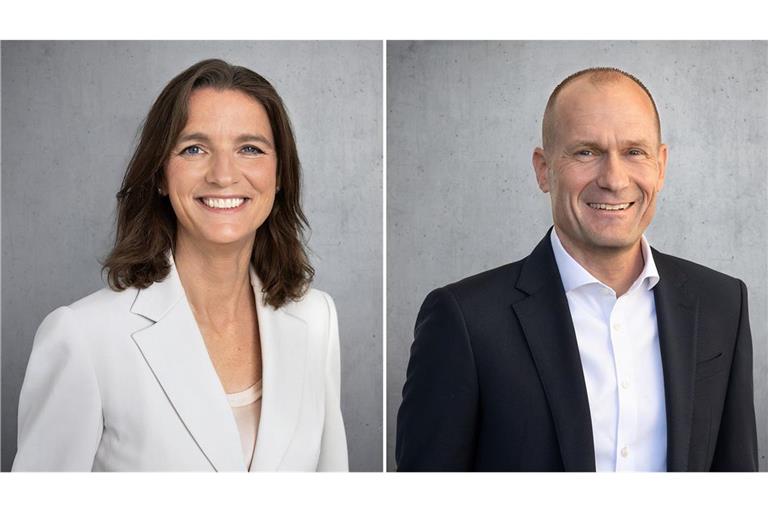 Vera Schalwig und Joachim Scharnagl sind neu im Porsche-Vorstand.