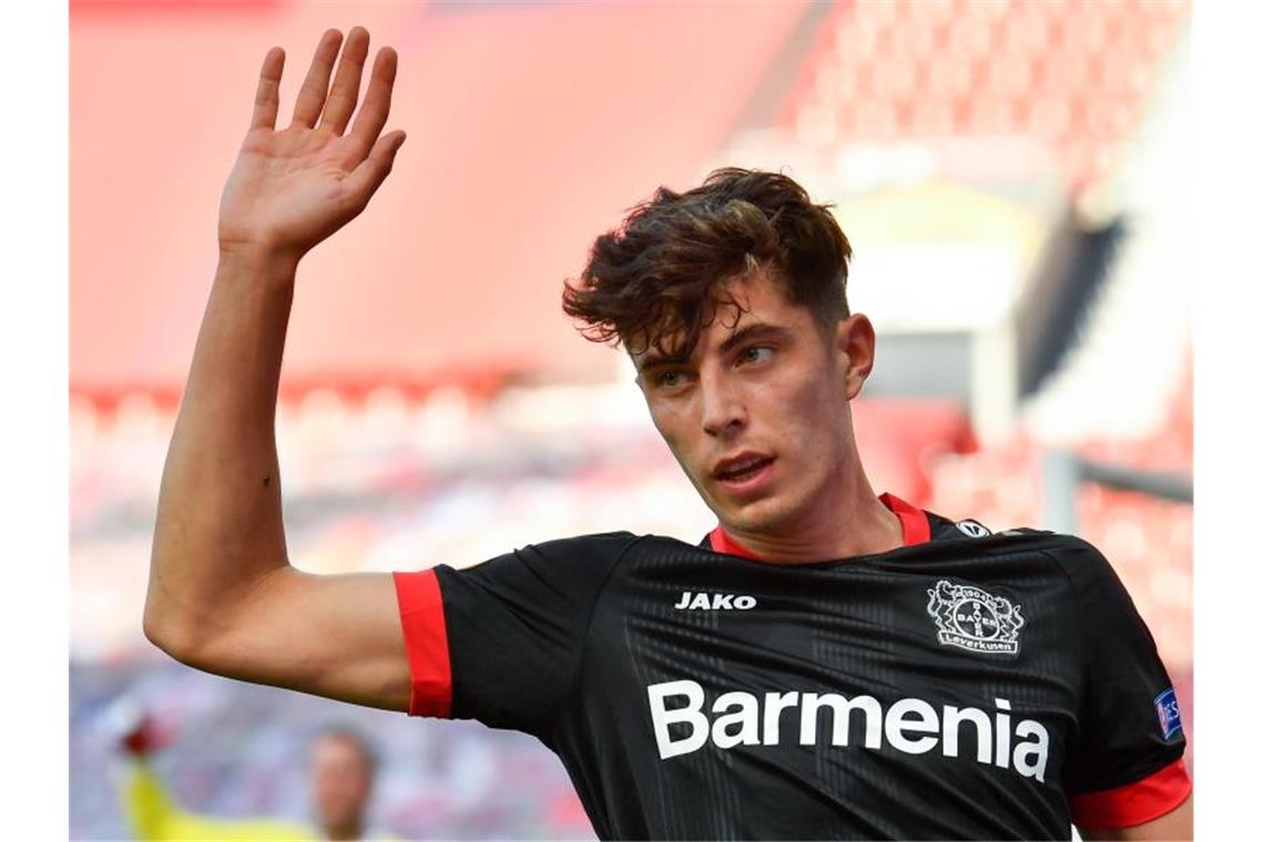 Rekord-Transfer perfekt: Havertz wechselt zum FC Chelsea Verabschiedet sich aus der Bundesliga und wechselt zum FC Chelsea: Nationalspieler Kai Havertz. Foto: Martin Meissner/AP-Pool/dpa