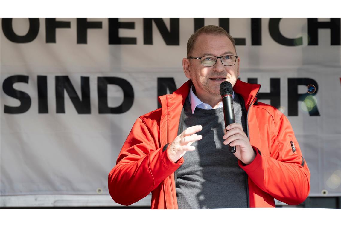 Verdi-Chef Frank Werneke sieht wenig Platz für die AfD im Gewerkschaftslager. (Archivfoto)