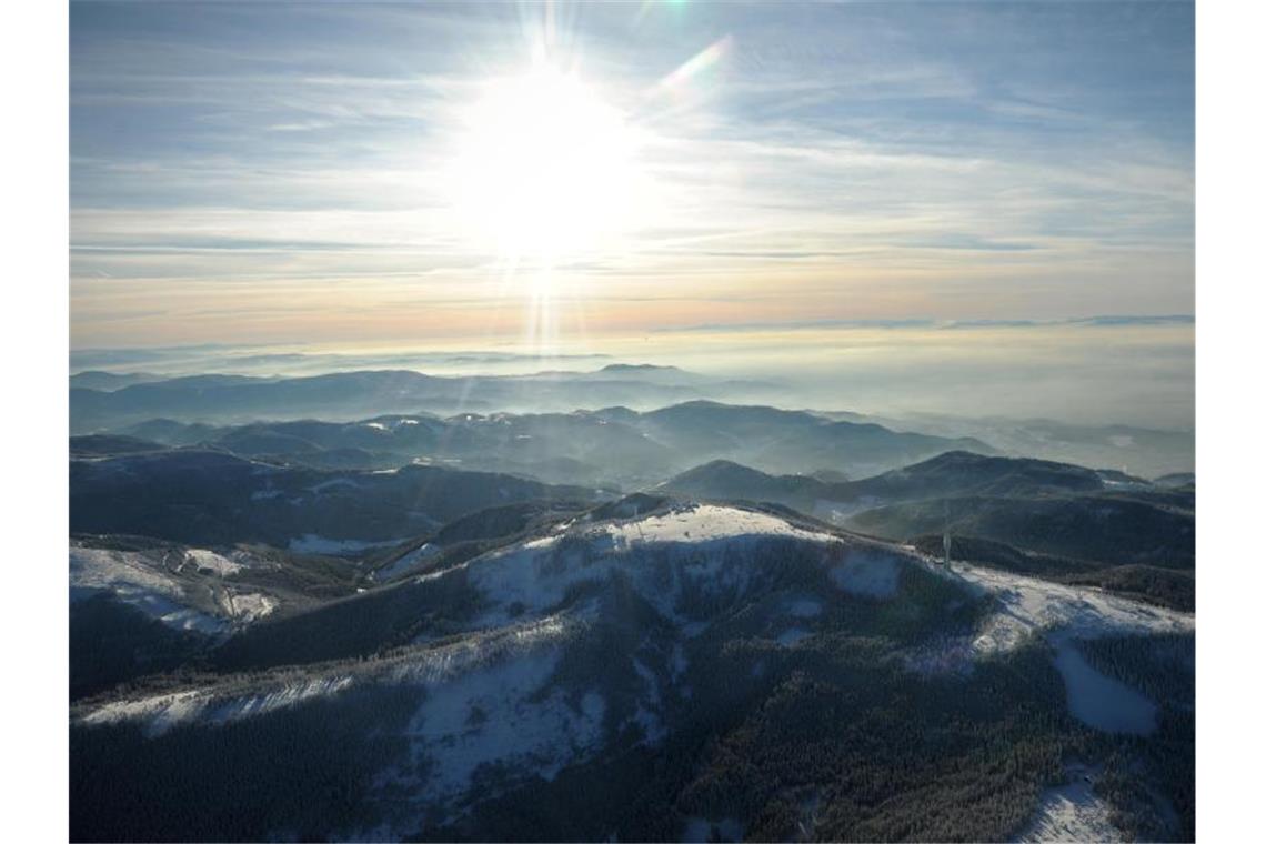 Viele Ausflügler am Wochenende in Schneegebieten