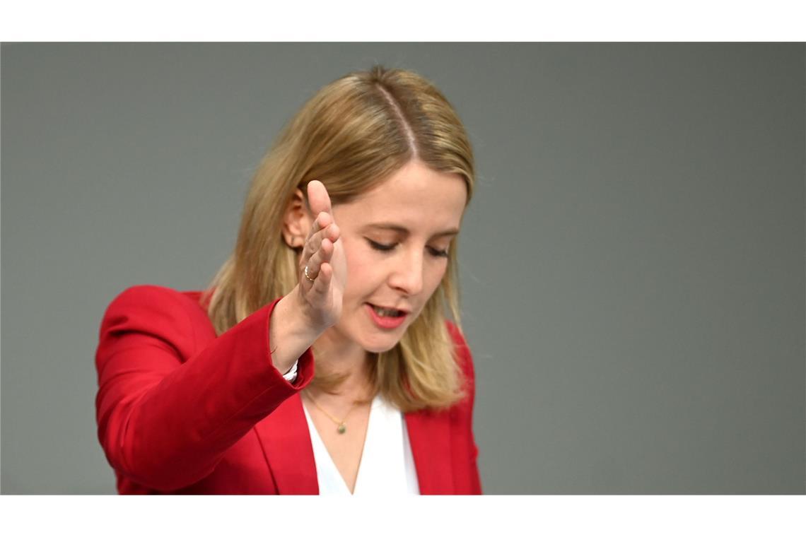 Wer ist Verena Hubertz? Verena Hubertz soll Bauministerin im Kabinett von Friedrich Merz werden.