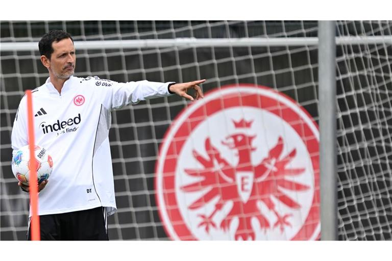 Verfolgt mit der Eintracht in dieser Saison hohe Ziele: Trainer Dino Toppmöller.