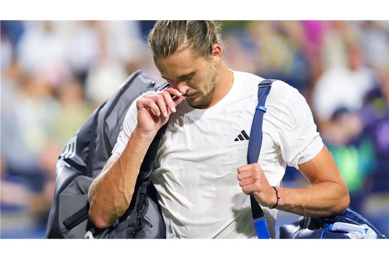 Vergab einen Matchball und verlor im Anschluss das Halbfinale: Alexander Zverev.