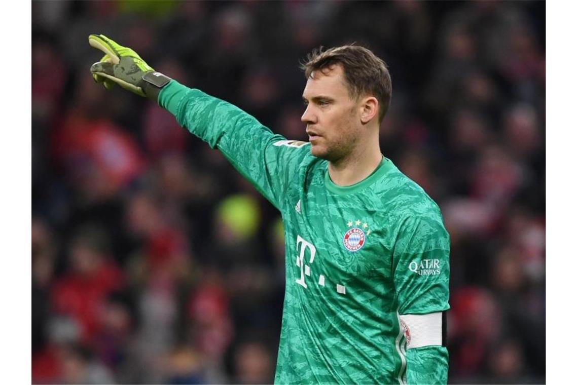 Verhandelt mit dem FC Bayern über eine Vertragsverlängerung: Manuel Neuer. Foto: Sven Hoppe/dpa