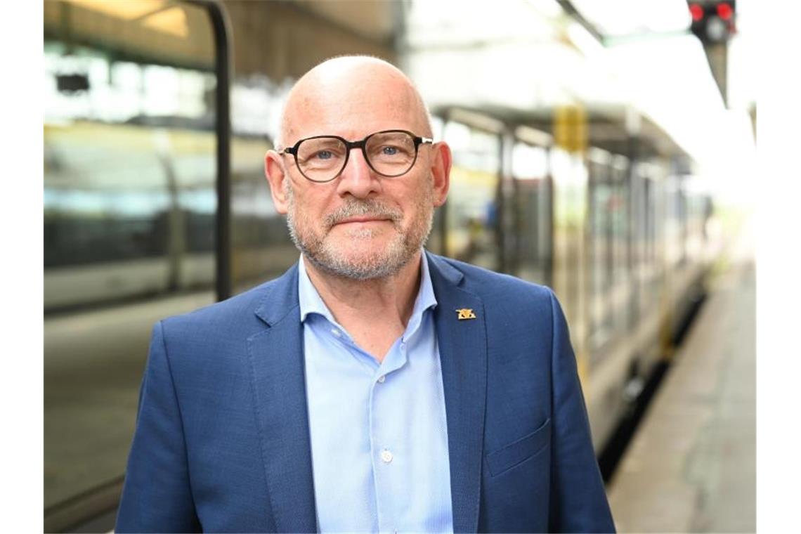 Verkehrsminister Winfried Hermann (Bündnis 90/Die Grünen). Foto: Bernd Weißbrod/dpa/Archivbild