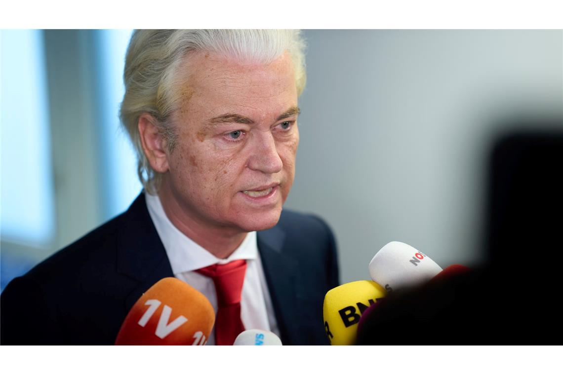 Neuwahl in den Niederlanden nach Bruch der Regierung Verlässt die Koalition: Geert Wilders.