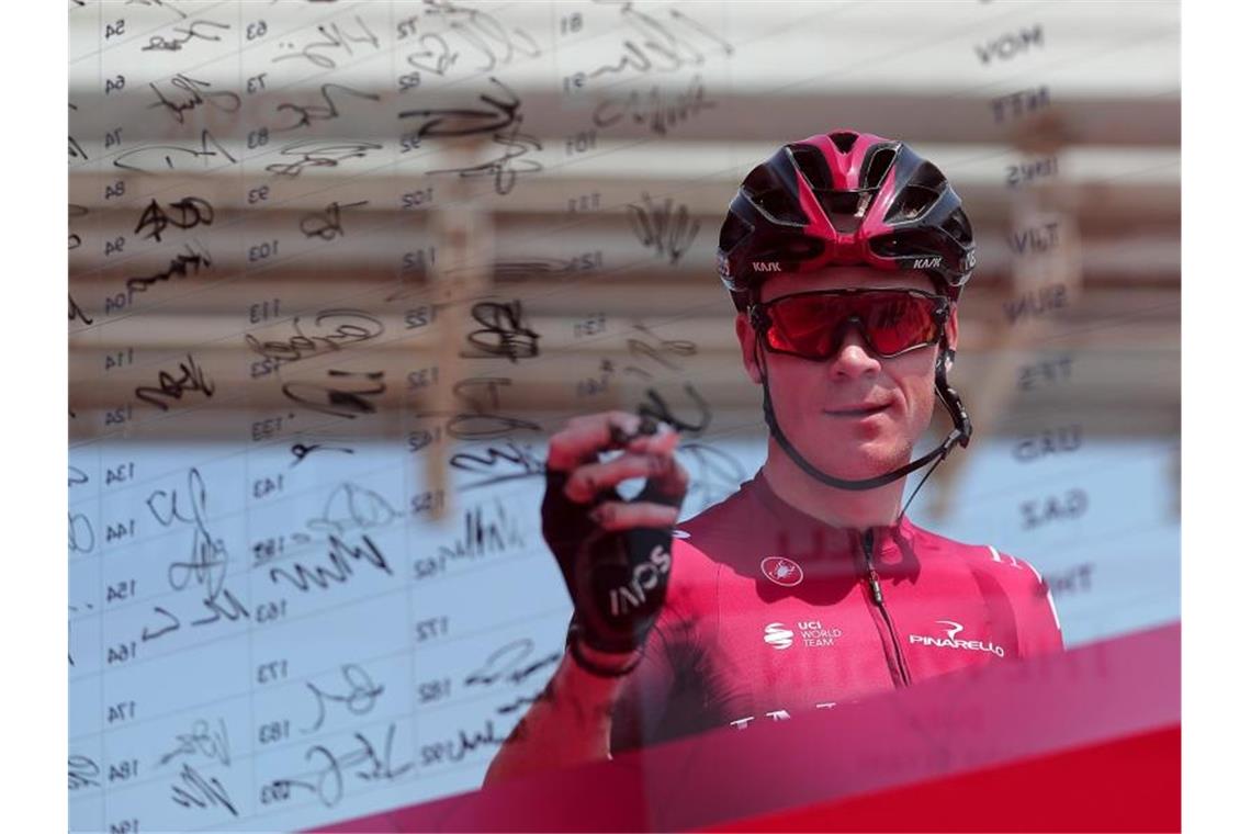 Perfekt: Radstar Froome wechselt zu Israel Start-up Nation Verlässt nach Saisonende das Team Ineos: Chris Froome. Foto: Mahmoud Khaled/AP/dpa