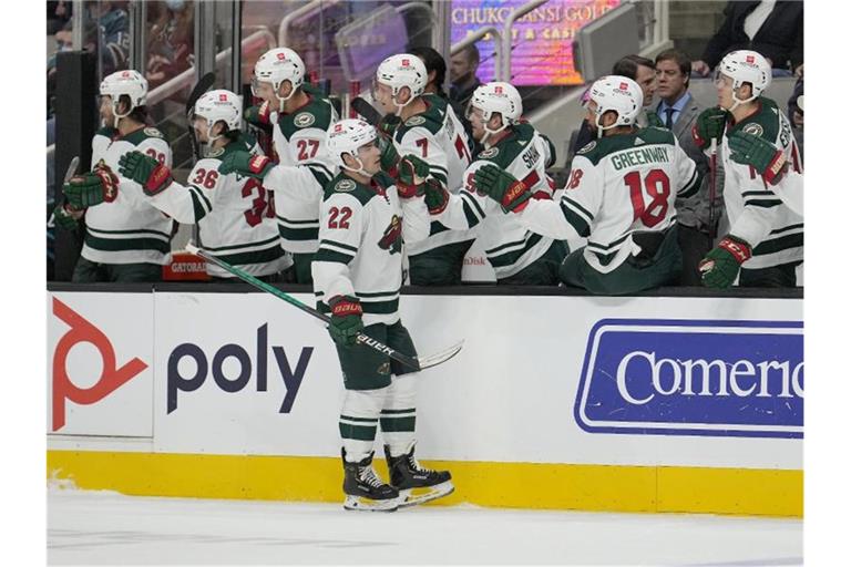 Verloren im Winter Classic gegen gegen die St. Louis Blues: Minnesota Wild. Foto: Tony Avelar/AP/dpa/Archivbild