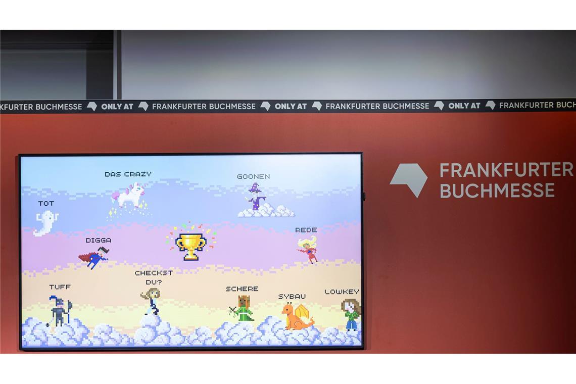 Verrückt: Bei der Wahl zum Jugendwort des Jahres machte "das crazy" knapp das Rennen. Das Ergebnis der Abstimmung wurde auf der Frankfurter Buchmesse präsentiert.