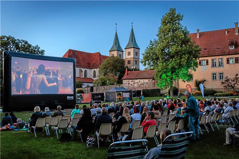 Verschiedene Filme locken am Wochenende wieder in den Stadtgarten. Foto: privat