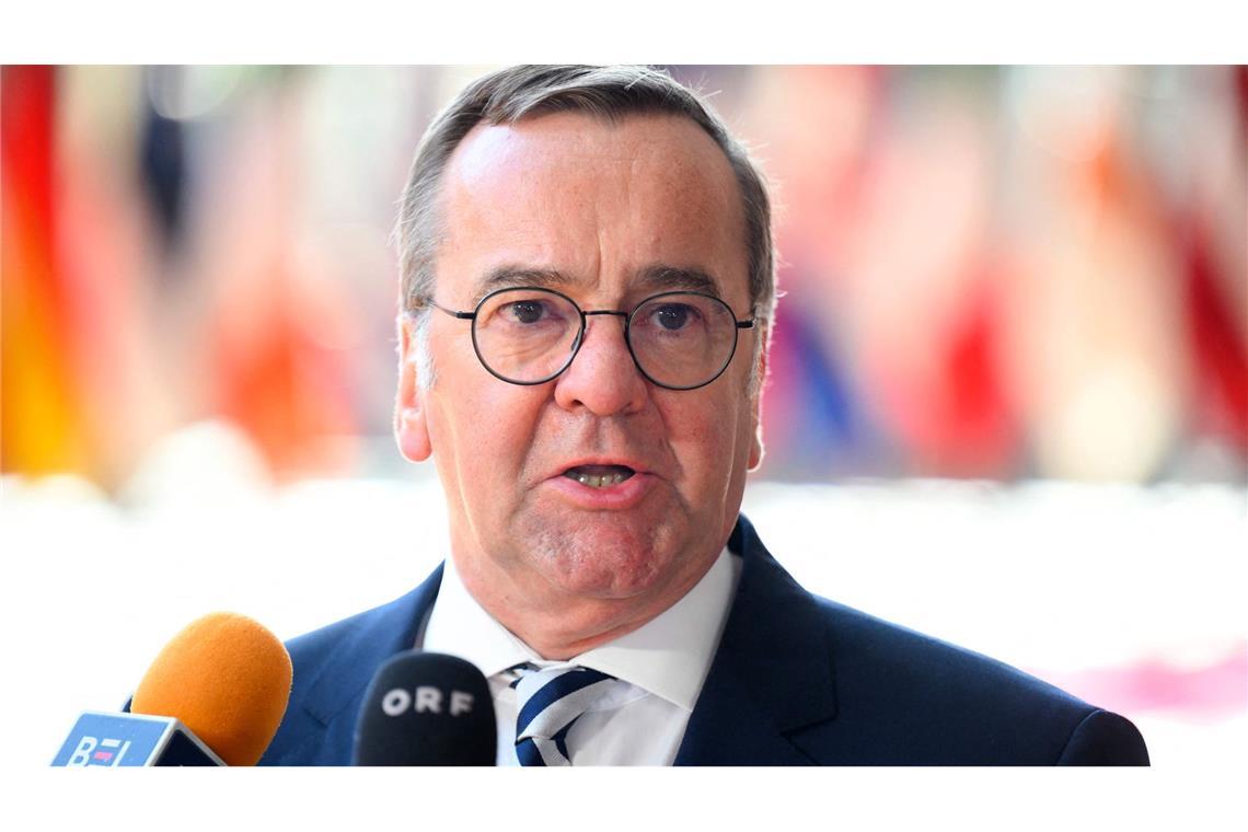 Pistorius nach Washington - Ukraine-Krieg im Mittelpunkt Verteidigungsminister Boris Pistorius (SPD) reist heute nach Washington (Archivfoto).