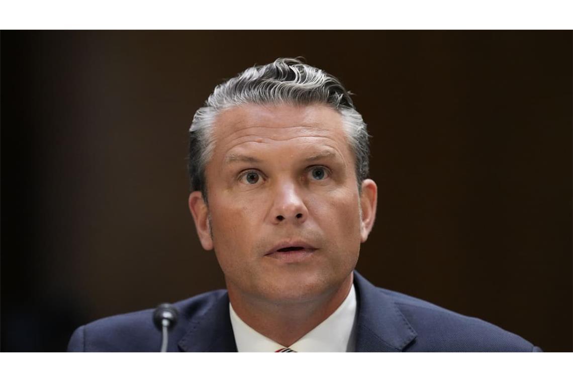 Verteidigungsminister Pete&nbsp; Hegseth&nbsp; hatte einen Wunsch.