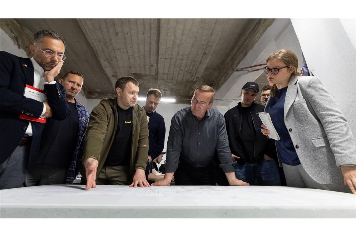 Verteidigungsminister Pistorius besucht Ukraine