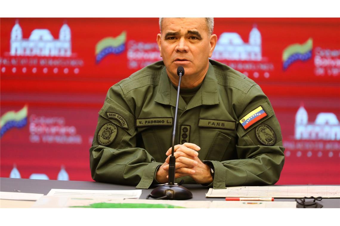 Verteidigungsminister Vladimir Padrino López prangerte eine Provokation der USA an. (Archivbild)