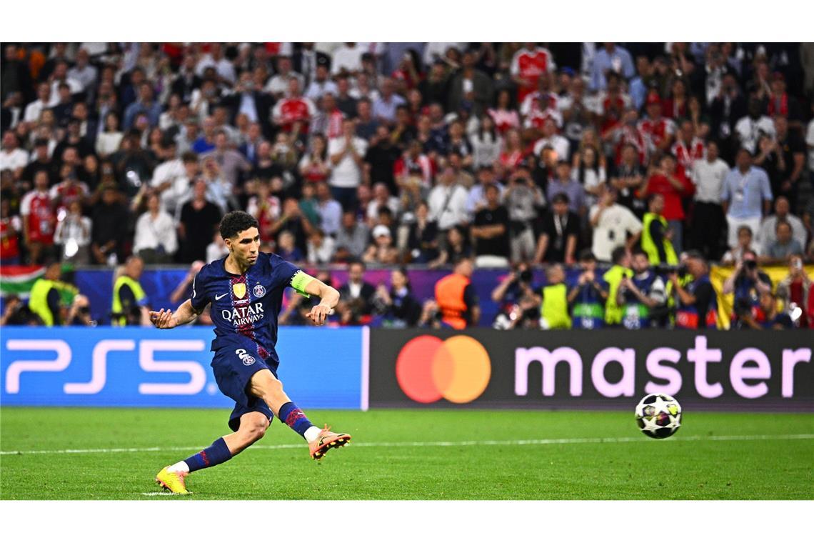 Verwandelte seinen Elfmeter: Achraf Hakimi.