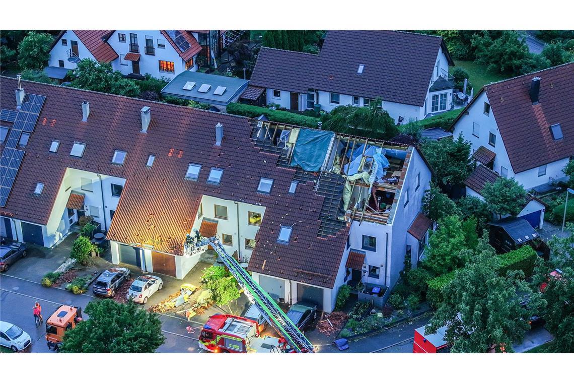 DWD bestätigt: Starker Tornado zog über Ulm Verwüstung in Ulm