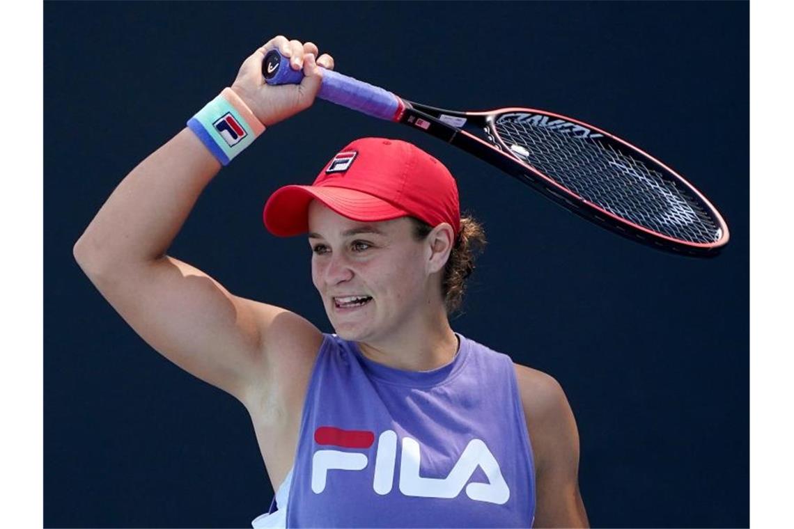 Verzichtet auf die Teilnahmen an den US Open: Ashleigh Barty. Foto: Dave Hunt/AAP/dpa