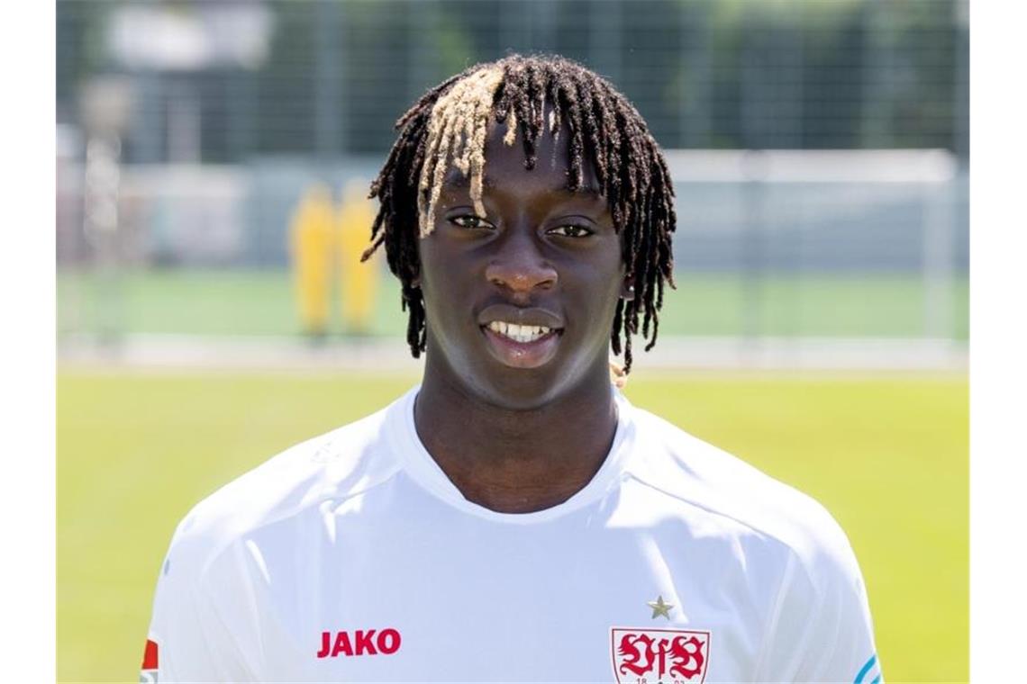 Coulibaly will französischer Nationalspieler werden VfB-Neuzugang Coulibaly will französischer Nationalspieler werden. Foto: Fabian Sommer/Archivbild