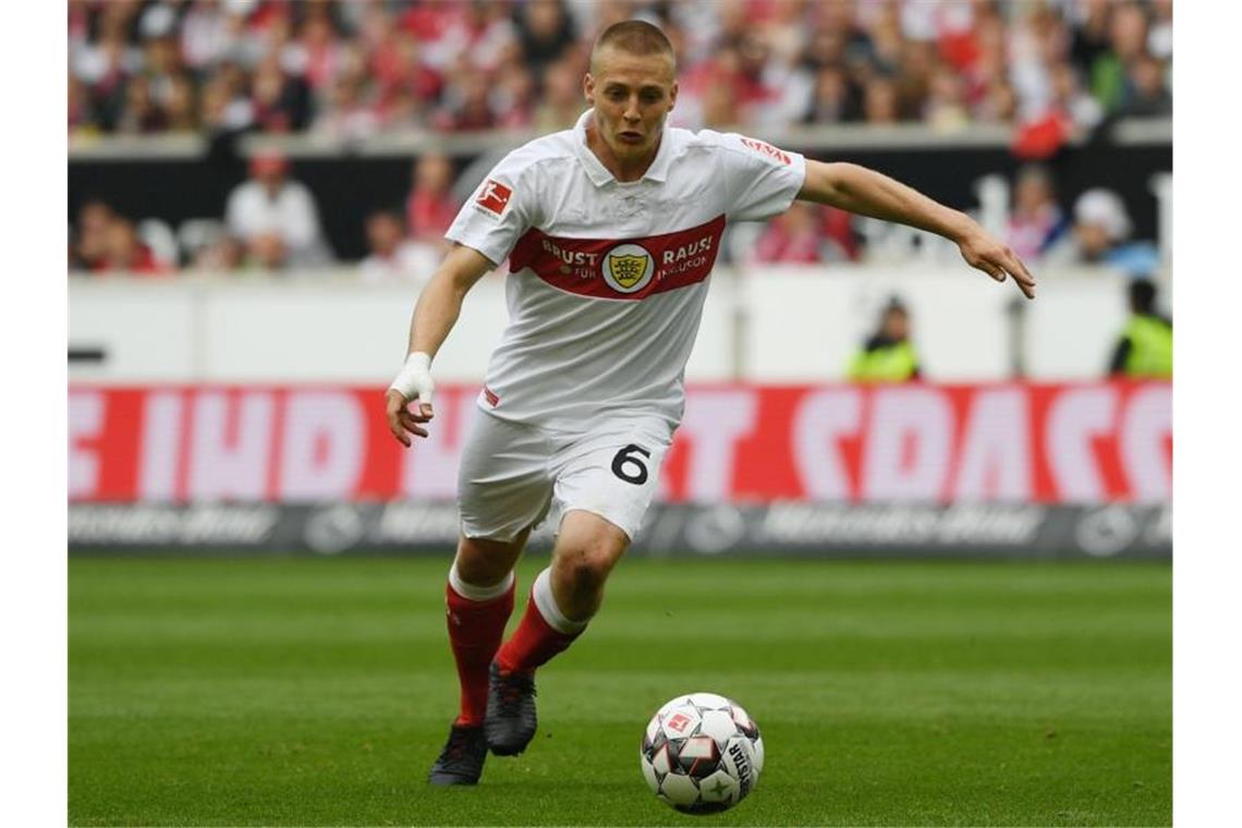 Medien: Betis Sevilla möchte Santiago Ascacíbar verpflichten VfB Stuttgarts Santiago Ascacibar. Foto: Marijan Murat/Archiv