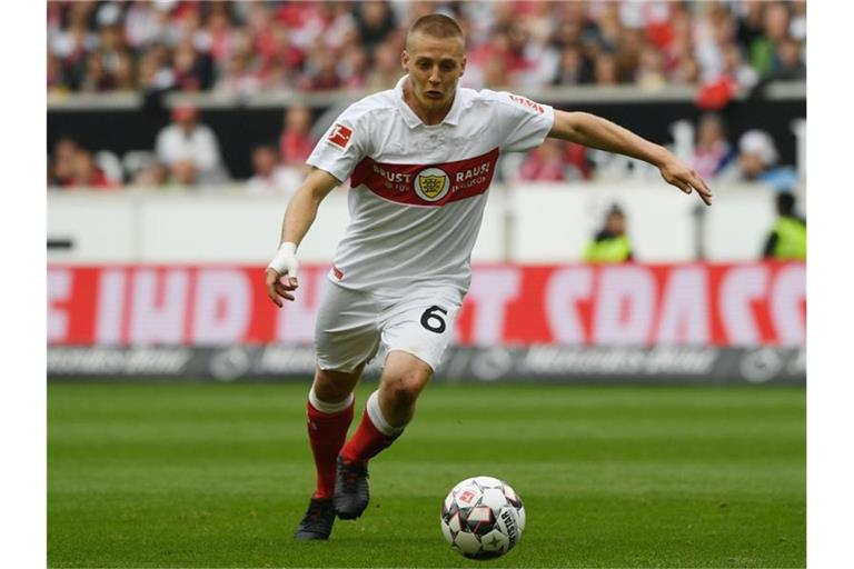 VfB Stuttgarts Santiago Ascacibar. Foto: Marijan Murat/Archiv